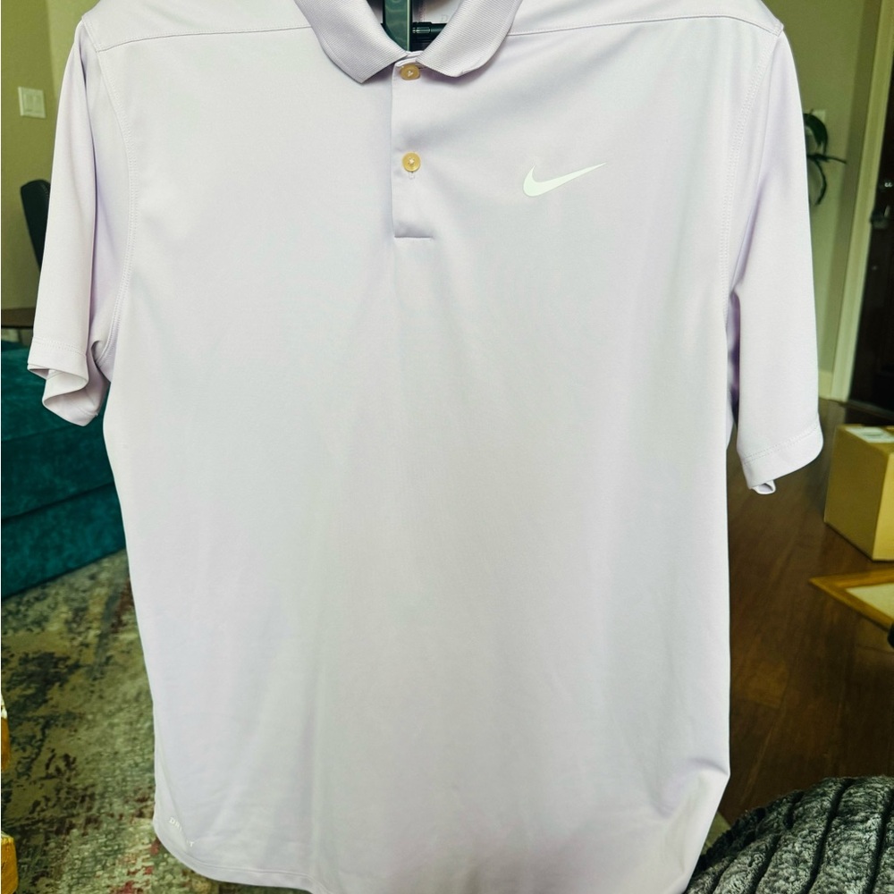 Nike Men's Lavender Polo Shirt